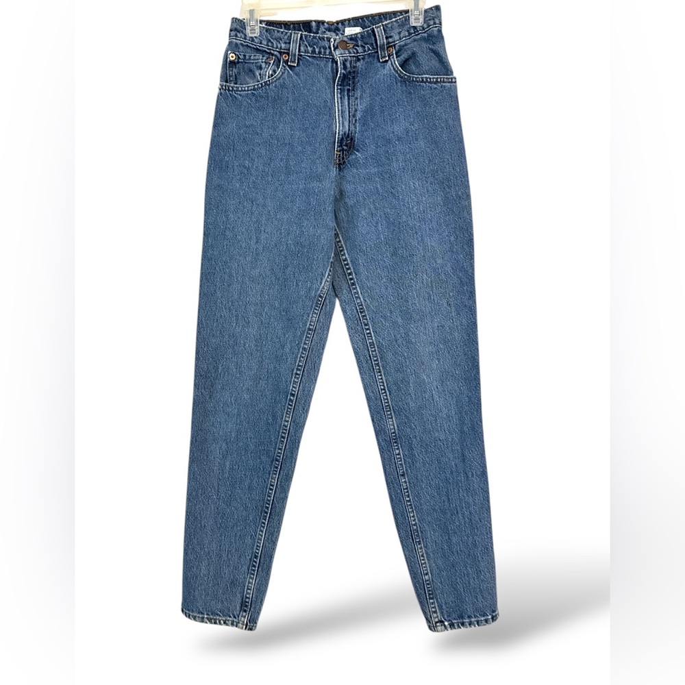 Vintage Levi’s Relaxed fit tapered leg 550‎ Blue Denim Jeans womens size 9M USA - Picture 2 of 15